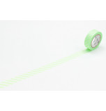 Washi Masking Tape | Rayures Vert Fluo