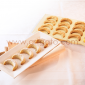 Moule Silicone | Spécialité Sablés Kipfel - 2 Plaques soit 32 croissants Ø 5,5 cm