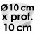 Moule à Gâteau Rond - Ø 10 cm x prof. 10 cm