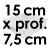 Moule à Gâteau Carré - Côté 15 cm x Prof. 7,5 cm