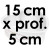 Moule à Gâteau Coeur - Ø 15 cm x Prof. 5 cm