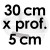 Moule à Gâteau Coeur - Ø 30 cm x Prof. 5 cm