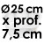 Moule à Gâteau Pétale - Ø 25 cm x Prof. 7,5 cm