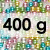 Perles en Sucre (Dragées) | Multicolores n°8 (6 mm) - Flacon de 400 g