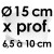 Moule à Gâteau Topsy Turvy Rond - Ø 15 cm x Prof. 6,5 à 10 cm