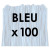 Liens Métal Bleu, Sachet de 100  Liens