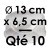 10 Moules à Entremets | DEMI-SPHERE -  Ø 13 cm x Prof. 6,5 cm