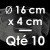 10 Moules à Entremets thermoformés | ROND - Ø 16 cm x Prof. 4 cm 10 Moules à Entremets thermoformés | ROND - Ø 16 cm x Prof. 4 cm