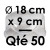 50 Moules à Entremets | DEMI-SPHERE -  Ø 18 cm x Prof. 9 cm