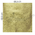 Papier Métallisé alimentaire | Or, gaufré motif fougère - Feuille 68,6 x 68,6 cm