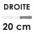 Palette Droite Ateco® | Long. Lame 20 cm