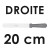 Palette Droite Ateco® | Long. Lame 20 cm