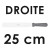 Palette Droite Ateco® | Long. Lame 25 cm