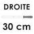 Palette Droite Ateco® | Long. Lame 30 cm