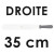 Palette Droite Ateco® | Long. Lame 35 cm