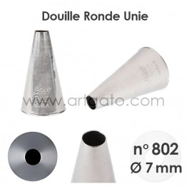 Douille Ronde Unie - n°802 / Ø 7 mm