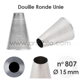 Douille Ronde Unie - n°807 / Ø 15 mm