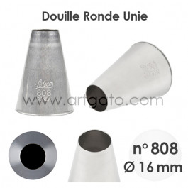 Douille Ronde Unie - n°808 / Ø 16 mm