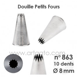 Douilles Pâtissières Petits-Fours - n°863