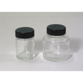 Flacon Verre avec Couvercle, 60 ml