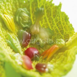 Moule à Chocolat, Assortiment Petits Légumes