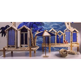 Petite Cabine Bain Planche