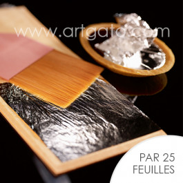 Feuilles d'Argent | Carnet de 25 Feuilles