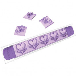 Tampons Embosseurs Wilton® | 19 Motifs Cœurs 