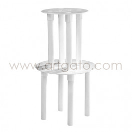 12 Colonnes Blanches SPS - Haut. 17,5 cm