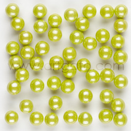 Perles de Sucre Nacrées - Vert