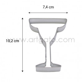 Découpoir - Coupe à Margarita - Dimensions