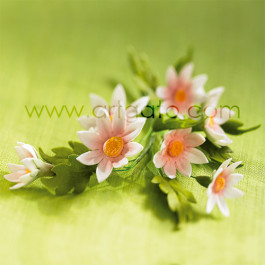 DECOUPOIRS FLEURS | Marguerite avec Feuilles