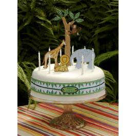 Kit de Décor de Gâteaux, JUNGLE