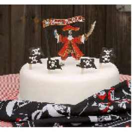 Kit de Décor de Gâteaux, PIRATE