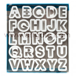 Découpoirs Alphabet Plastique