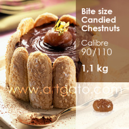 Bite Size Candied Chestnuts