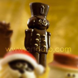 Moule Sucettes Chocolat, Soldats de Bois