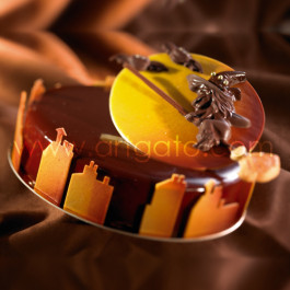 10 Moules à Entremets thermoformés | ROND - Idée de recette