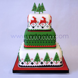 Pièce Montée Noël