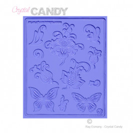 Mini Tapis en Silicone Dentelles Crystal Candy® - MultiArt Enya