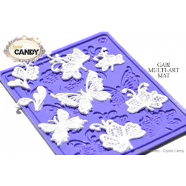 Mini Tapis en Silicone Dentelles Crystal Candy® - MultiArt Gaby