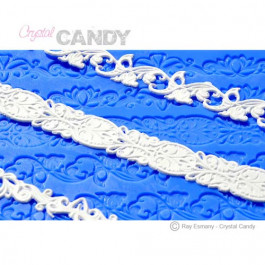 Tapis en Silicone Dentelles Crystal Candy®, Basilica