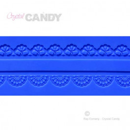 Tapis en Silicone Dentelles Crystal Candy®, Myst