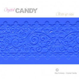 Tapis en Silicone Dentelles Crystal Candy®, Ruban Moonstruck