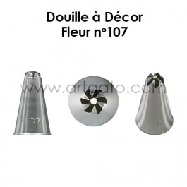 Douille à Décor Fleur n° 107