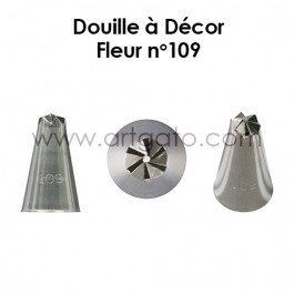 Douille à Décor Fleur n° 109