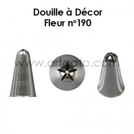 Douille à Décor Fleur n° 190