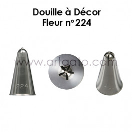 Douille à Décor Fleur n° 224