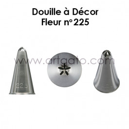 Douille à Décor Fleur n° 225