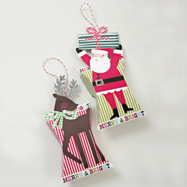 Meri Meri® Noël | 6 Boîtes Coussin Personnages de Noël